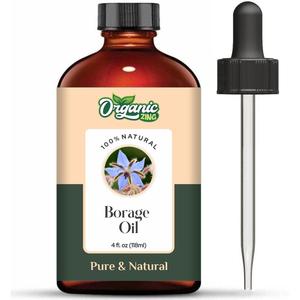 Huile de bourrache bio Zing 100% Pure et naturelle Prix le plus bas Emballage personnalisé disponible - Product Image 1