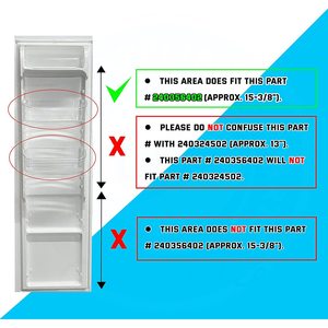 Nouveau bac de porte de réfrigérateur Frigidaire pour Kenmore Electrolux (plastique) - Product Image 5