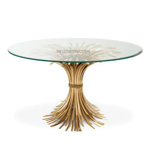 Venta caliente estilo europeo Hotel centro comercial Metal forma cuadrada acabado negro encimera mesa de centro - Product Image 2