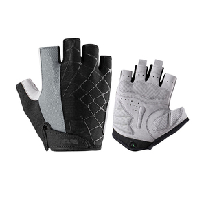 Meilleures ventes Nouveau design Gants de moto unisexes Doux personnalisés avec étiquette privée Confortables Gants de vélo demi-doigts à vendre - Product Image 1