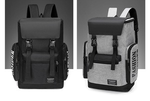 กระเป๋าเป้สะพายหลังแฟชั่นทันสมัยที่มีหลายช่องสายรัดหัวเข็มขัดและสายรัดไหล่บุนวมสำหรับการเดินทางไปโรงเรียนหรือเดินทางทุกวัน - Product Image 5