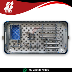 ชุดเครื่องมือผ่าตัดกระดูกสันหลัง MIS แบบแผลเล็ก PLIF/TLIF ชุดเครื่องมือสำหรับสกรูเพดิเคิล อุปกรณ์การแพทย์ที่ได้มาตรฐาน - Product Image 2