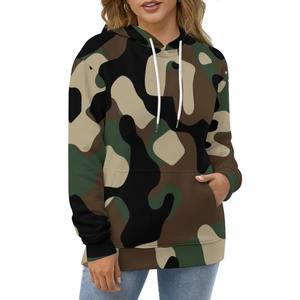 Sudadera con capucha de entrenamiento de primavera y otoño para hombres Ropa DE TRABAJO elástica transpirable con estampado de camuflaje Nuevo DISEÑO DE Sudadera con capucha - Product Image 4