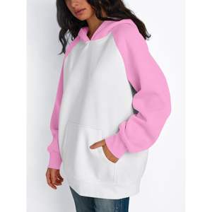 Sudaderas con capucha de mujer con estilo de alta calidad al por mayor nuevo diseño sudaderas con capucha de mujer de color sólido sudaderas con capucha de mujer - Product Image 2