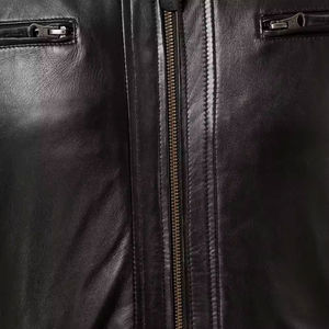 Veste en cuir légère en toile, nouvelle collection, vente chaude 2025-26, veste en cuir d'hiver, approvisionnement en ligne d'usine, OEM compétitif - Product Image 6