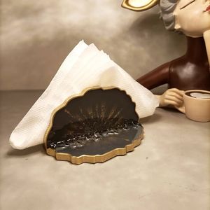 SUPPORT QUALITÉ ATTRACTIVE RÉSINE TISSUS HOLDER DÉCORATIF Fabriqué À La Main Porte-mouchoirs pour Salle À Manger Cuisine Utiliser Serviette Boîte De Rangement - Product Image 5