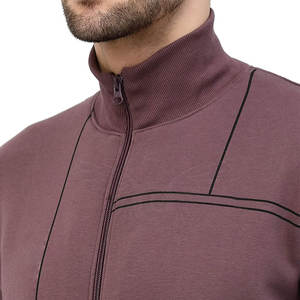 Conjunto de sudadera y pantalón de algodón con capucha para hombre, chándal de alta calidad, personalizado, precio al por mayor - Product Image 5