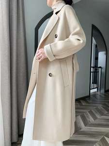 Manteaux Trench Décontractés d'Hiver pour Femmes 2026 Respirants, Durables et à Séchage Rapide avec Revers et Ceinture - Product Image 5