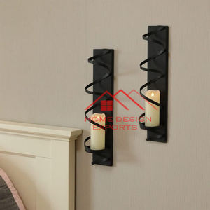 Top Trending Wall Candle Holder Decorative Candlestick Iron Metal Sconce for Small Tealight <b>Ornaments</b> Home Decor - Product Image 6