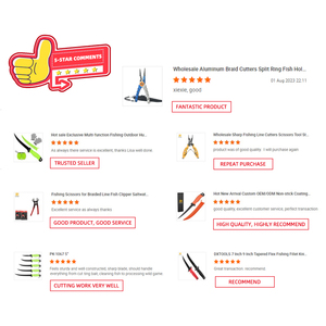 Mới nhất thân thiện với môi gốm Mài PP + TPR xử lý Rod mài thép không gỉ câu cá fillet dao - Product Image 2