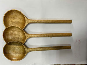 Cuchara de Cocina de Madera Zen Asiática Ecológica Vietnamita, 99% Madera de Palo de Rosa, Entrega Rápida, Precio Económico, Todos los Tamaños Disponibles - Product Image 2