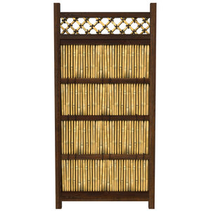 Panneau de clôture de jardin zen en bambou DreamCraft - Clôture extérieure élégante en provenance du Vietnam - Product Image 1