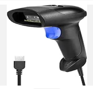 เครื่องอ่านบาร์โค้ดไร้สาย CQH10BG 2.4G แบบมีสาย USB 1D CCD เครื่องสแกนบาร์โค้ด BT สำหรับร้านค้าปลีก สแกนราคา - Product Image 1