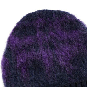 หมวกบีนนี่ขน100% สำหรับฤดูหนาวมีโลโก้และสีพิมพ์ลายดิจิทัลใส่ได้ทั้งชายและหญิง - Product Image 4