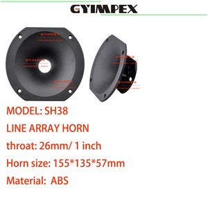 sound diffuser155*135*57mm Professional Speakers Accessories Line Arrays Twitter Speaker Horn Plastic Tweeter Horn - Product Image 2