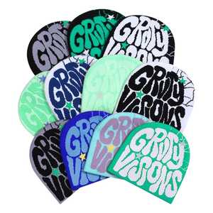 Venta al por mayor 100% acrílico logotipo personalizado gorro de punto puños Cálidos gorros de moda hombres y mujeres esquí gorro de invierno - Product Image 5