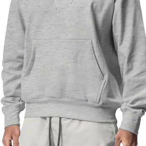 Sudadera con capucha de gran tamaño para hombre, sudadera de algodón, ropa de calle de peso pesado, Top con capucha de manga larga informal a la moda - Product Image 4