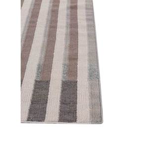 พรมขนสัตว์ทอมือลายเพชรแบบแบนสีงาช้าง ลายทาง รูปทรงสี่เหลี่ยมผืนผ้า สำหรับห้องโถง ห้องนั่งเล่น ห้องนอน-ADWL-13138 - Product Image 4