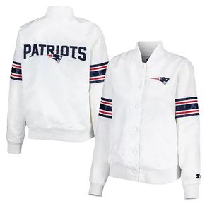 Chaqueta Bomber Personalizada de los San Francisco 49ers para Hombre con Cuello Alto y Bordado - Opciones de Equipos ASU/Alabama State - Fabricante OEM - Product Image 5