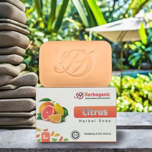 สบู่ก้อนทำมือออร์แกนิค ซิตรัส สแปลช ผสมสารต้านอนุมูลอิสระ สำหรับทุกสภาพผิว - Product Image 2