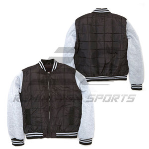 Venta superior buen material chaqueta universitaria Diseño Popular Etiqueta Privada crea tu propio estilo chaqueta universitaria para hombres - Product Image 3