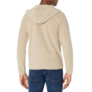 Sweat à capuche pour hommes coupe ajustée 100% coton polaire taille XS sweat à fermeture éclair solide thermique pour les sports d'hiver en plein air décontracté impression numérique - Product Image 2