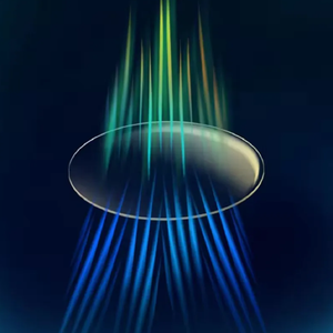 Suporte customizável acrílico grande do OEM do vidro ótico que amplifica a lente convexa Plano Tipo de produto Lentes - Product Image 3