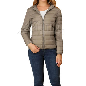 Hecho en material de alta calidad, chaqueta acolchada transpirable para mujer, chaqueta acolchada más vendida para mujer - Product Image 4