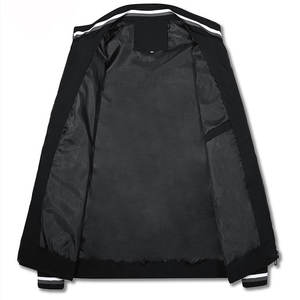 Blouson d'hiver unisexe grande taille en softshell, coupe bomber, personnalisable, coupe-vent, design en toile, service OEM élégant pour hommes - Product Image 3