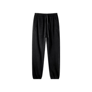 Pantalones Deportivos Unisex de Algodón y Felpa, Personalizados con Logotipo Serigrafiado, Lavado Ácido, Cintura Elástica, Estilo Stacked para Hombre, Más Vendidos - Product Image 6