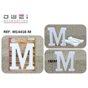 Pizarra Madera Blanca 11cm 12u/c Letter - Product Image 1