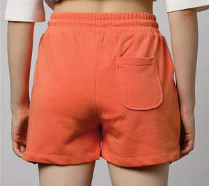 กางเกงขาสั้นลำลองผู้ชายเท่ๆ ทรงสปอร์ต เอวยางยืด ผ้าฝ้าย 100% ผ้าเนื้อเรียบ ไม่ยับ มีกระเป๋า - Product Image 3