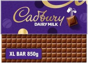 Cadbury Dairy Milk Chocolate <b>Gift</b> Bar, The Classic Creamy Taste, Perfect for Sharing or Gifting, <b>Extra</b>-<b>Large</b>, 850 g - Product Image 2