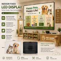 Pantalla LED para Video Wall Interior TOPvision Mini COB 4K HDR10+, Relación de Aspecto 16:9, para Salas de Control y Tiendas Minoristas, con 2 Años de Garantía