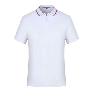100% tejido de algodón de punto hecho POLO para hombre Golf camisetas logotipo personalizado bordado manga corta TENIS Y Polo desgaste camiseta hombres - Product Image 5