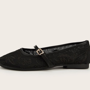 Zapatos Planos de Lona con Estampado de Bosque de Bambú, Mocasines Casuales Verdes Naturales, Transpirables, de Lino, para Mujer, Estilo Tradicional - Product Image 4