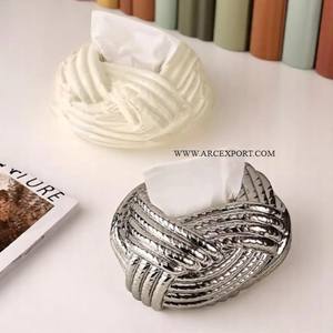 Porte-mouchoirs en acier inoxydable très vendu pour voiture, porte-papier toilette en métal de haute qualité, couleur or, design unique, porte-serviettes - Product Image 3