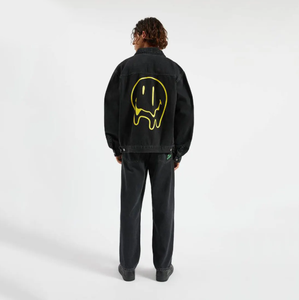 Chaqueta vaquera clásica para hombre con cuello Sherpa de piel a granel, el mejor material al por mayor de alta calidad - Product Image 3