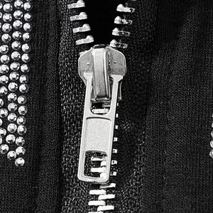 Sweat à capuche décontracté à fermeture éclair pour hommes le plus vendu avec un design imprimé à la mode Saison d'hiver Produit de gros fabriqué en usine - Product Image 6