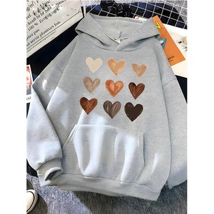 Pull décontracté à capuche avec logo conçu Collection hiver à manches longues sur mesure Sweats à capuche grande taille pour femmes Produit tendance - Product Image 2