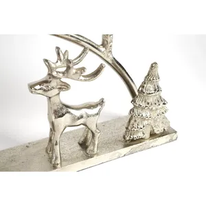 เชิงเทียนอะลูมิเนียมทำมือสไตล์ศิลปะสมัยใหม่ สำหรับกิจกรรมทางศาสนา ตกแต่งคริสต์มาส ตกแต่งภายในตามเทรนด์ - Product Image 3