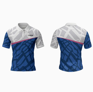 เสื้อยูนิเซ็กซ์คุณภาพสูง แห้งเร็ว แบบเรียบง่าย ปรับแต่งได้ แขนสั้น สไตล์ลำลอง ตกแต่งกระดุม ขายส่งจากโรงงาน รับพิมพ์ลาย - Product Image 6