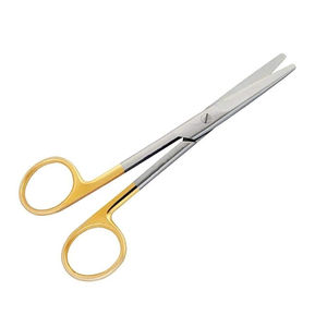 Mayo Stille TC forjado alemán, tijeras de operación manuales curvas, instrumento médico de tamaño personalizado para uso quirúrgico - Product Image 5