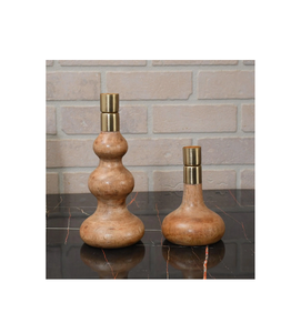 Hot Selling Design Wooden <b>Candle</b> Stand <b>Candle</b> Holder Set Durable Quality Pillar <b>Candle</b> Holder <b>Cheap</b> Prices - Product Image 4