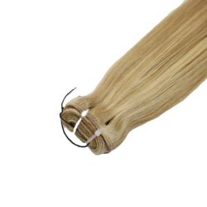 Extensión de cabello humano Remy virgen de alta calidad, cierre Frontal de trama a máquina, fábrica de Vietnam - Product Image 1