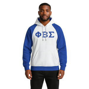 Phi Beta Sigma เสื้อผ้าแขนเสื้อมีฮู้ดแขนแร็กแลนสีฟ้าเสื้อผ้าพี่น้องชาวกรีกที่กำหนดเองศักดิ์สิทธิ์เก้า hbcu - Product Image 1