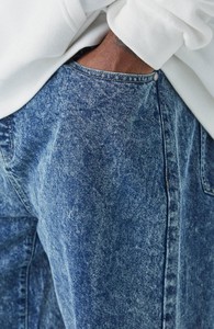 Très Exigeant Personnalisé En Gros Avec Écusson De Broderie Jean Droit Lâche Baggy Rue Respirant Denim Pantalon Pour Hommes - Product Image 4