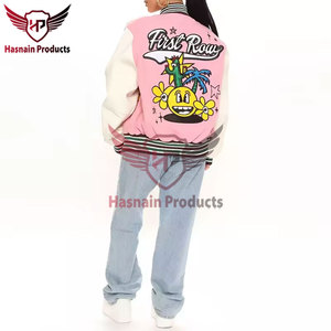 Chaqueta de abrigo de lana de calle bordada de otoño e invierno para mujer hecha en Pakistán Chaqueta de lana bordada para mujer - Product Image 6
