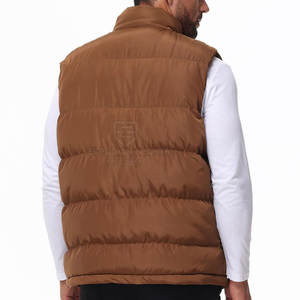 Veste sans manches à capuche pour homme avec logo personnalisé sur le devant, service OEM, prix bas, écologique, respirante - Product Image 4