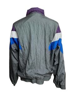 Chaqueta cortavientos multicolor Nylon Arrugado Colorblock Anorak Chaqueta Hombres En blanco Impermeable Tela arrugada Chaqueta deportiva Anorak - Product Image 6